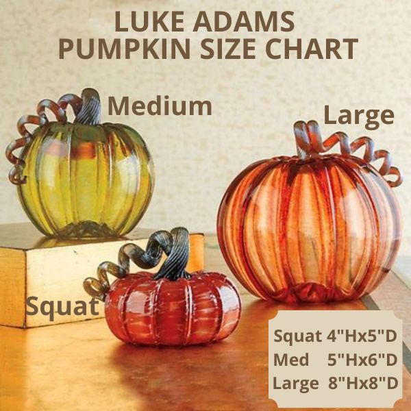 Luke Adams Autumn Green Pumpkin - Assorted Sizes - Image 11