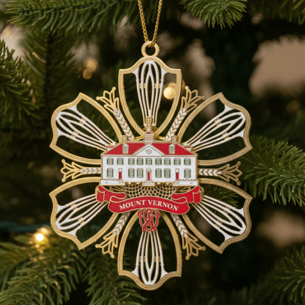 Mount Vernon Longfellow Chair Ornament