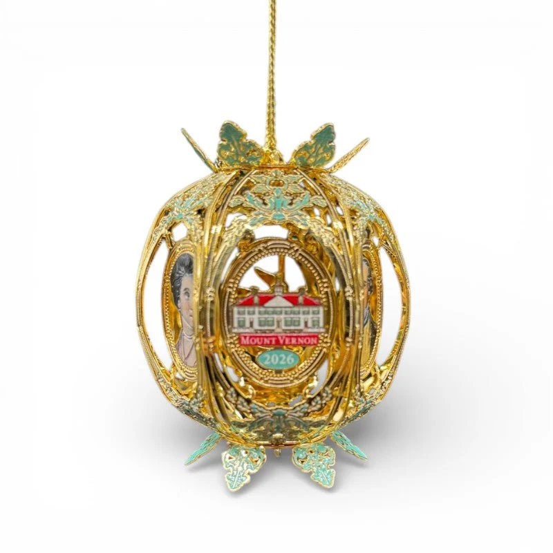 Mount Vernon 3D Ball Ornament – 2026 - Image 2