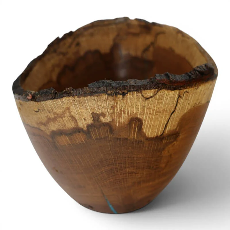 Mount Vernon Historic White Oak Wood Bowl #62 - Image 4