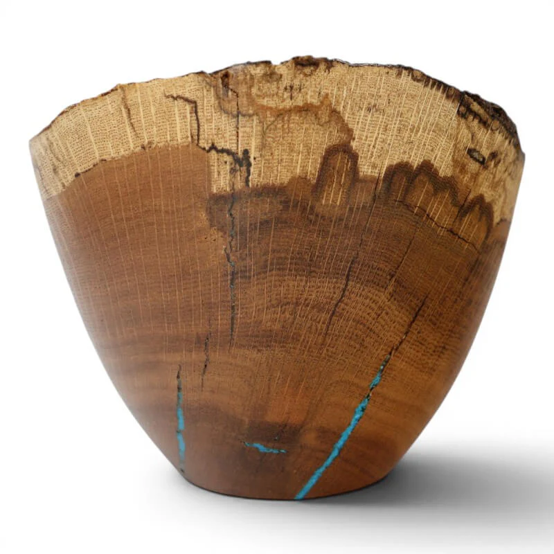 Mount Vernon Historic White Oak Wood Bowl #62 - Image 5