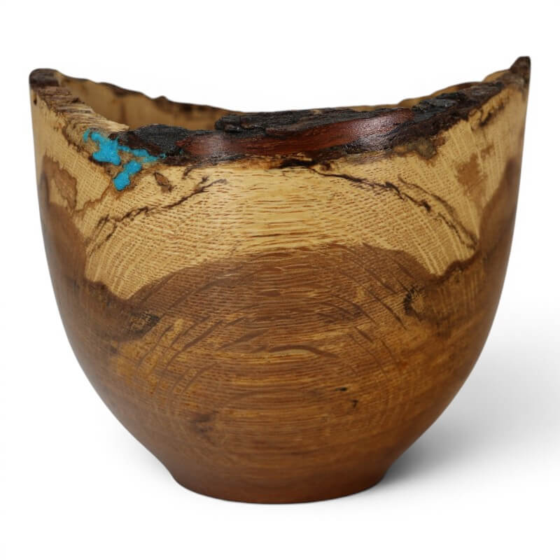 Mount Vernon Historic White Oak Wood Bowl #63 - Image 4