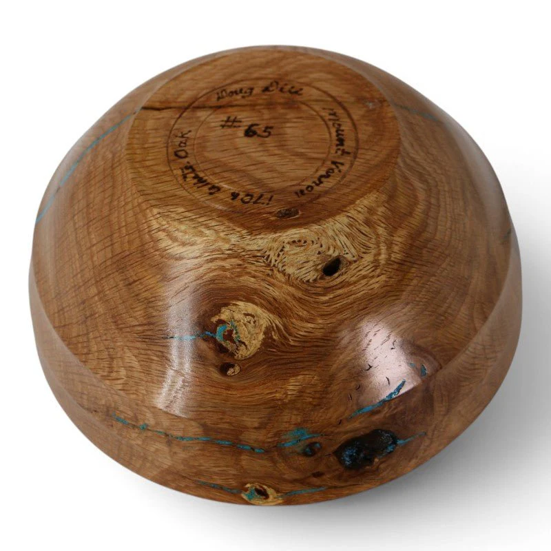 Mount Vernon Historic White Oak Wood Bowl #65 - Image 5