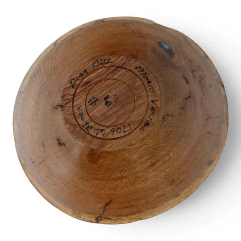 Mount Vernon Historic White Oak Wood Bowl #68 - Image 5