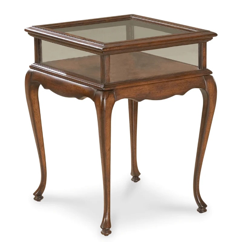 Burton Curio Table- Cherry By Butler Specialty