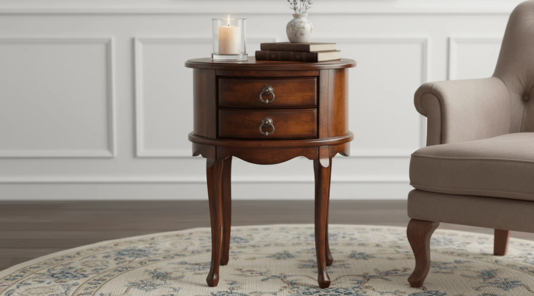 Whitley Side Table- Cherry By Butler Specialty - Image 5