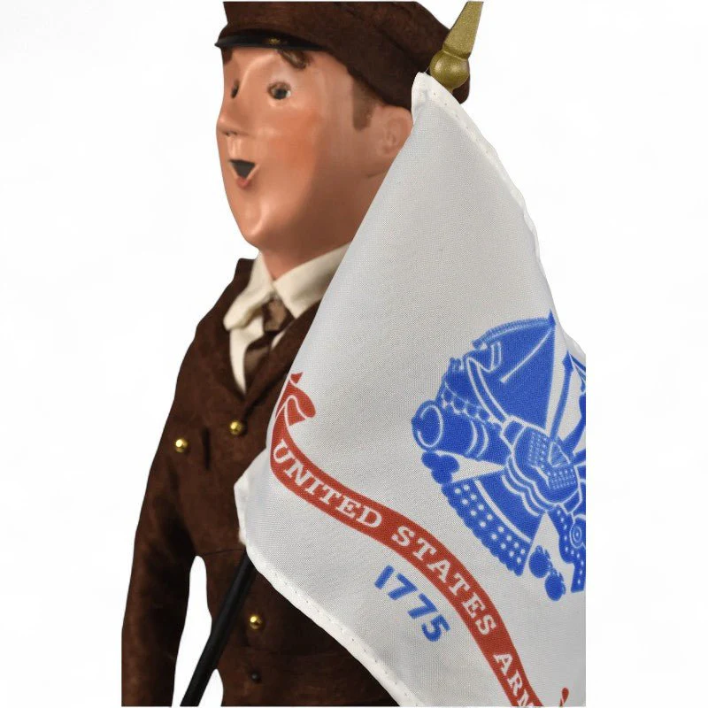Byers’ Choice Army Man Caroler – Military Collection - Image 2