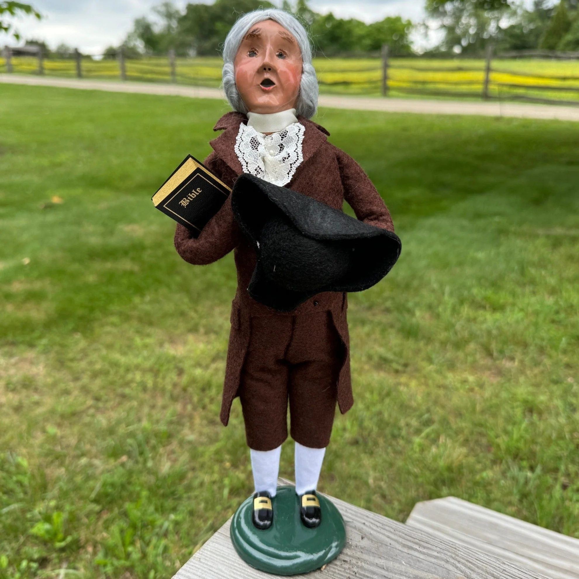 Byers Choice George Washington Inaugural Caroler - Image 3
