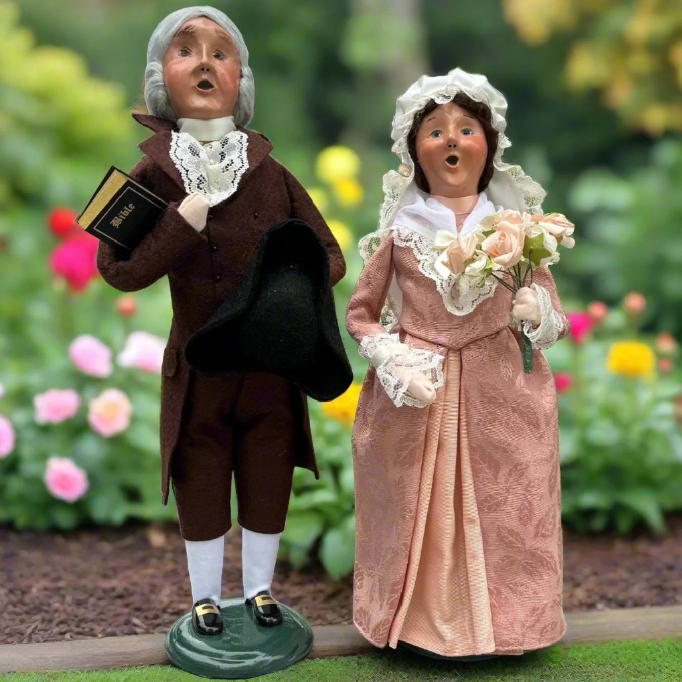 Byers Choice George Washington Inaugural Caroler - Image 6