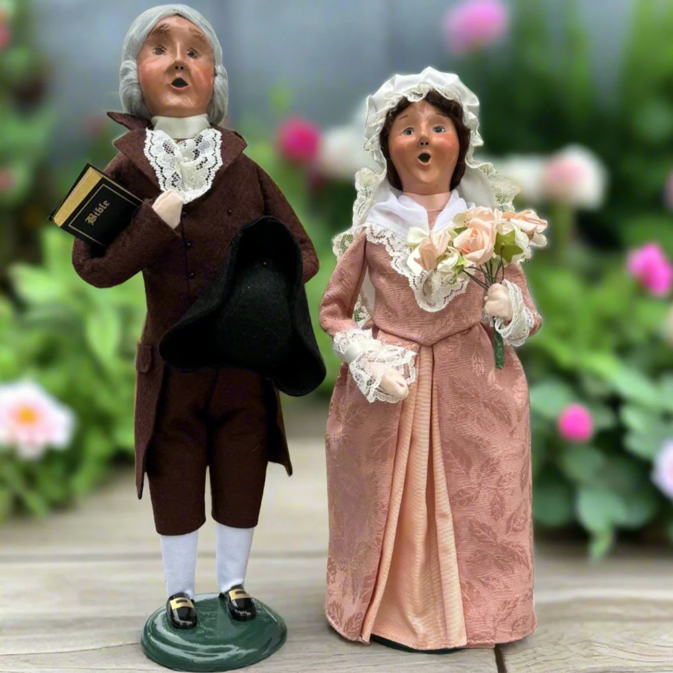 Byers Choice George Washington Inaugural Caroler - Image 7