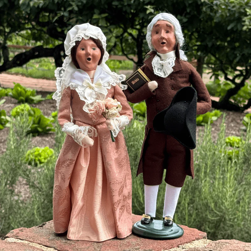 Byers Choice George Washington Inaugural Caroler - Image 4