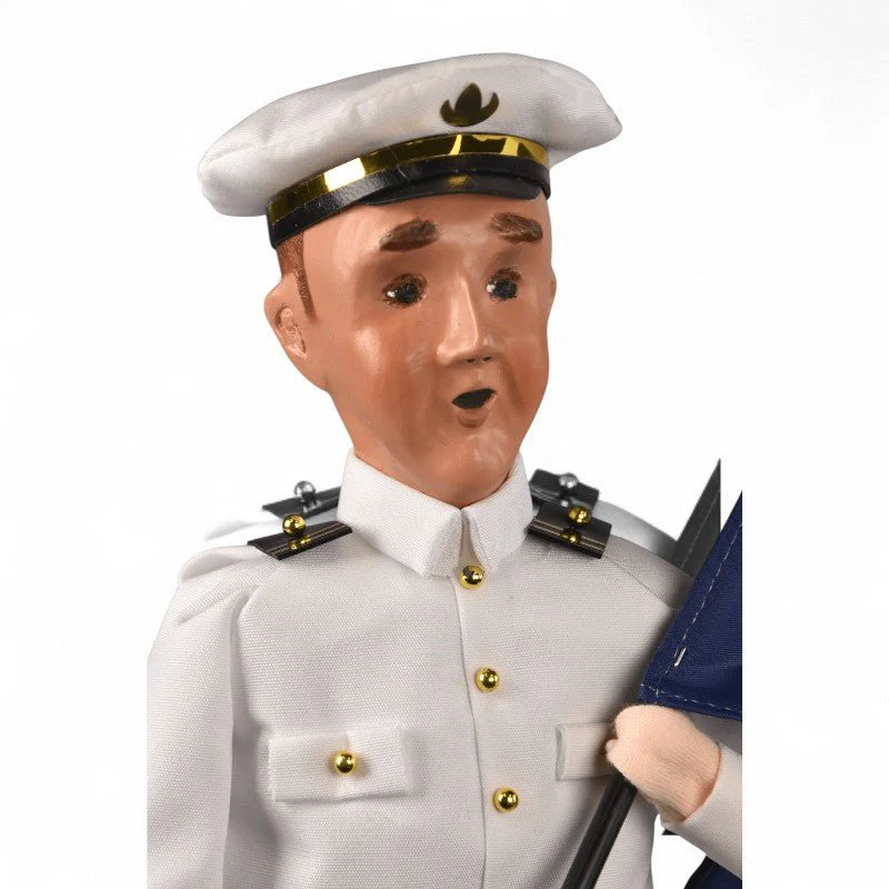 Byers’ Choice Navy Man Caroler – Military Collection - Image 4