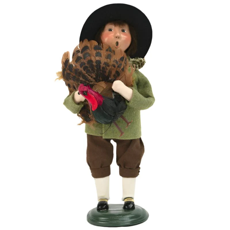 Byers' Choice Pilgrim Boy Caroler - Image 6