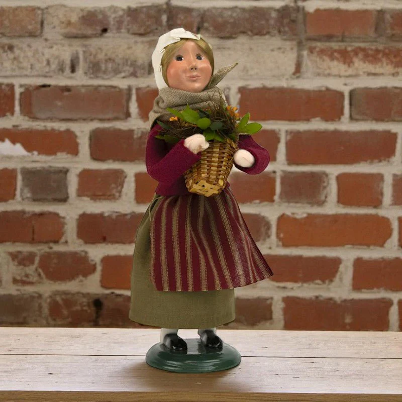 Byers' Choice Pilgrim Girl Caroler - Image 5
