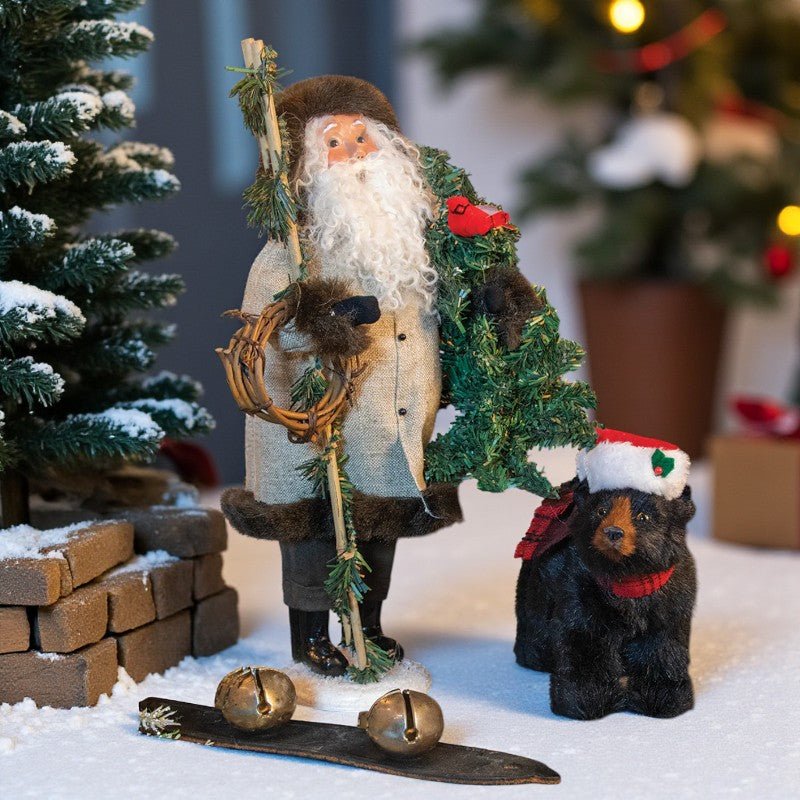 Byers’ Choice Rustic Santa Caroler