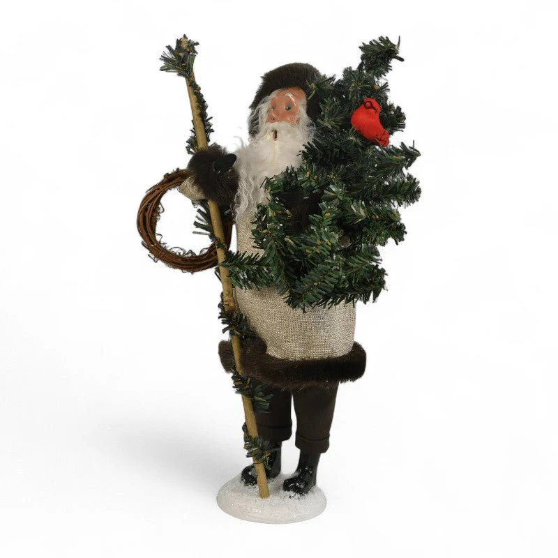 Byers’ Choice Rustic Santa Caroler - Image 3