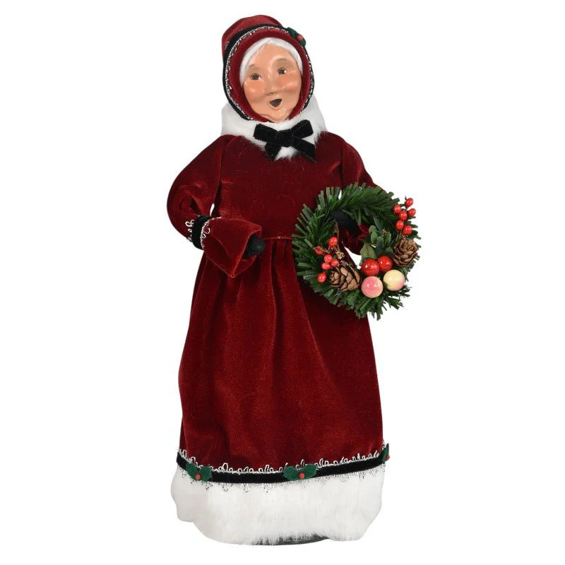 Byers’ Choice Regal Santa & Regal Mrs. Claus - Image 2