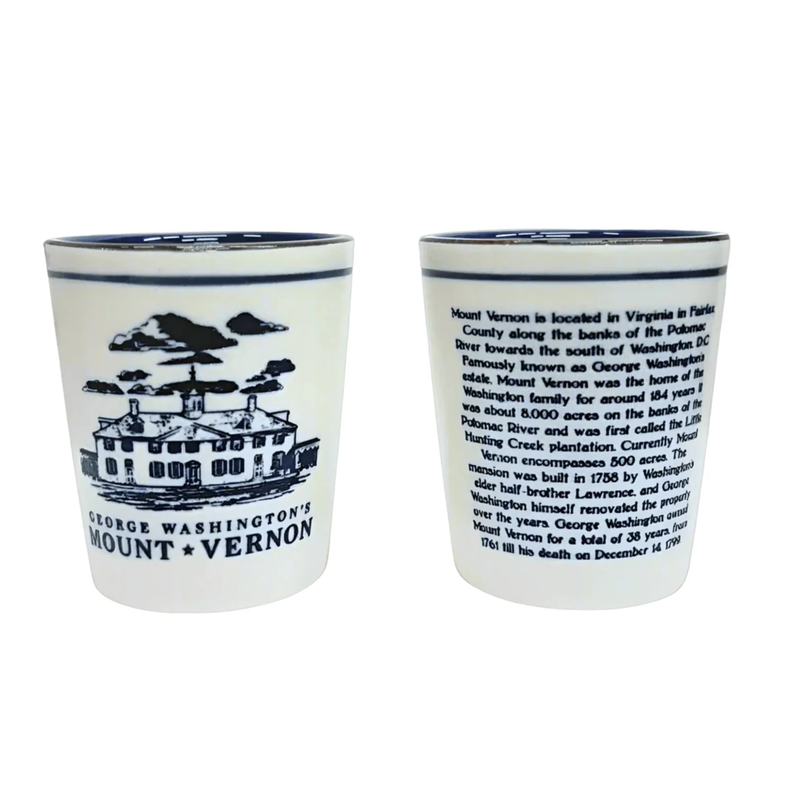 Mount Vernon Shot Glass - Image 4