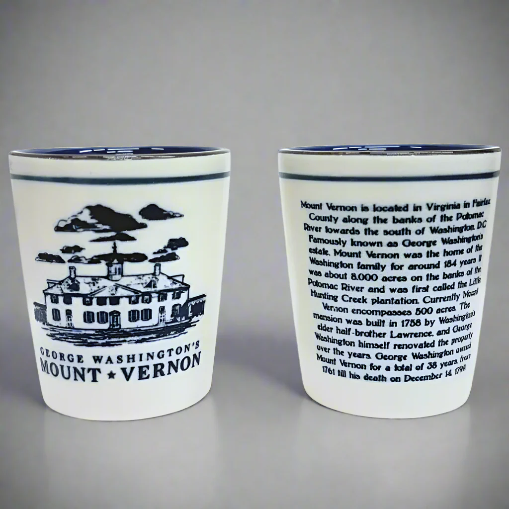 Mount Vernon Shot Glass - Image 6