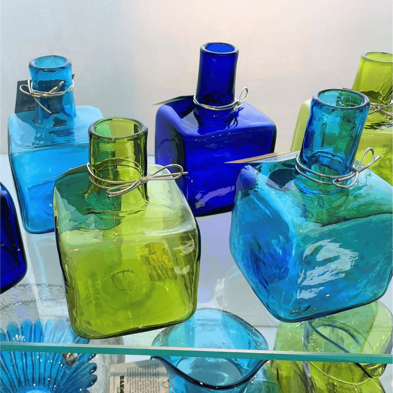 Cobalt Block Bud Vase - Image 3