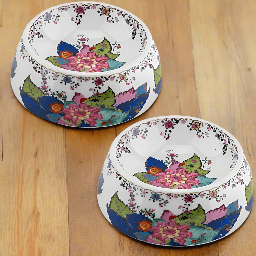Tobacco Leaf Pet Bowl - Pet Dish - Image 3