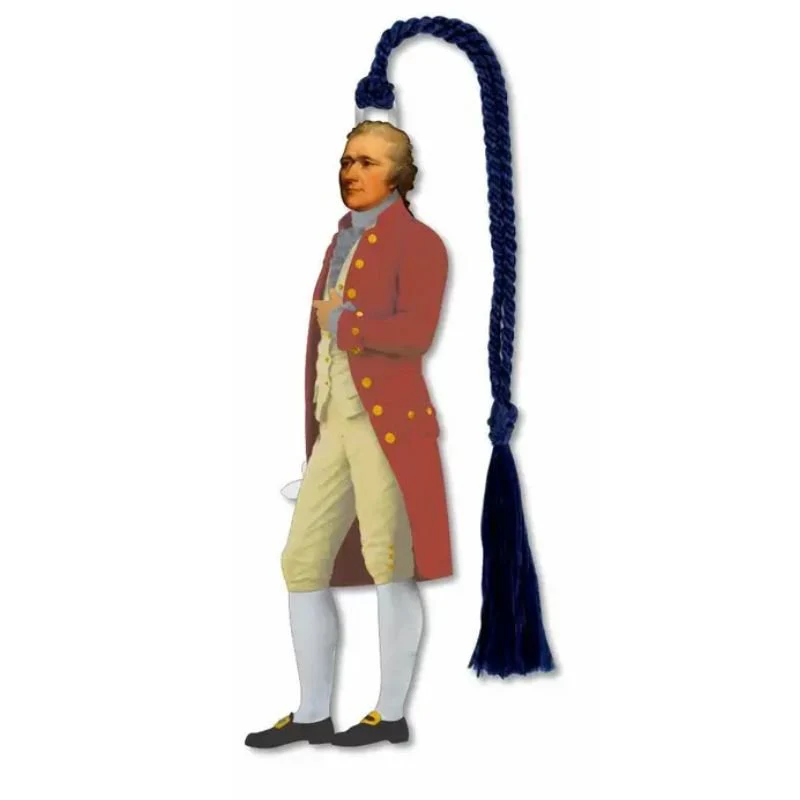 Alexander Hamilton Metal Bookmark