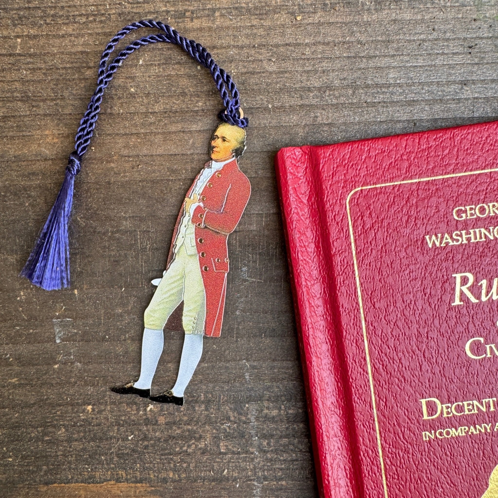 Alexander Hamilton Metal Bookmark - Image 2