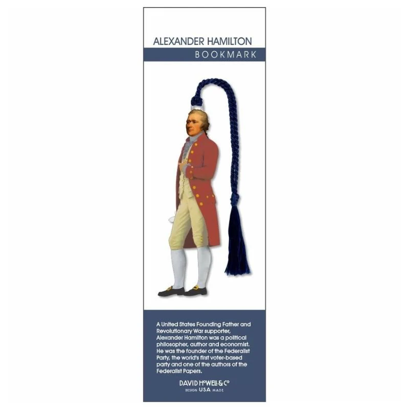 Alexander Hamilton Metal Bookmark - Image 3