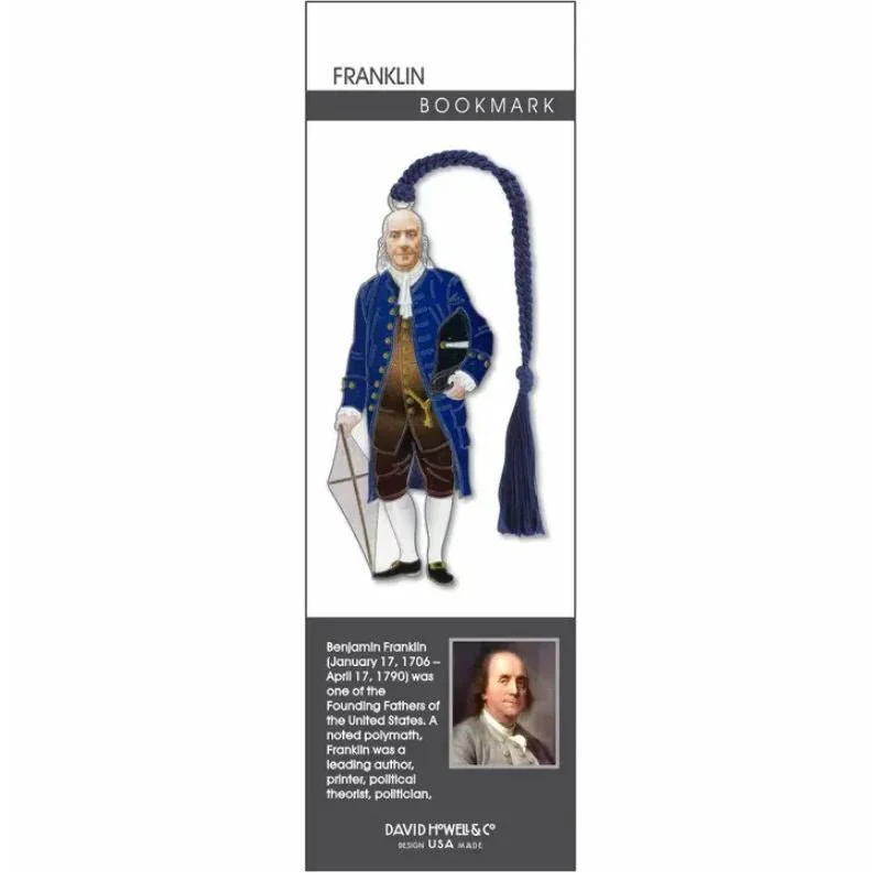 Ben Franklin Metal Bookmark - Image 3