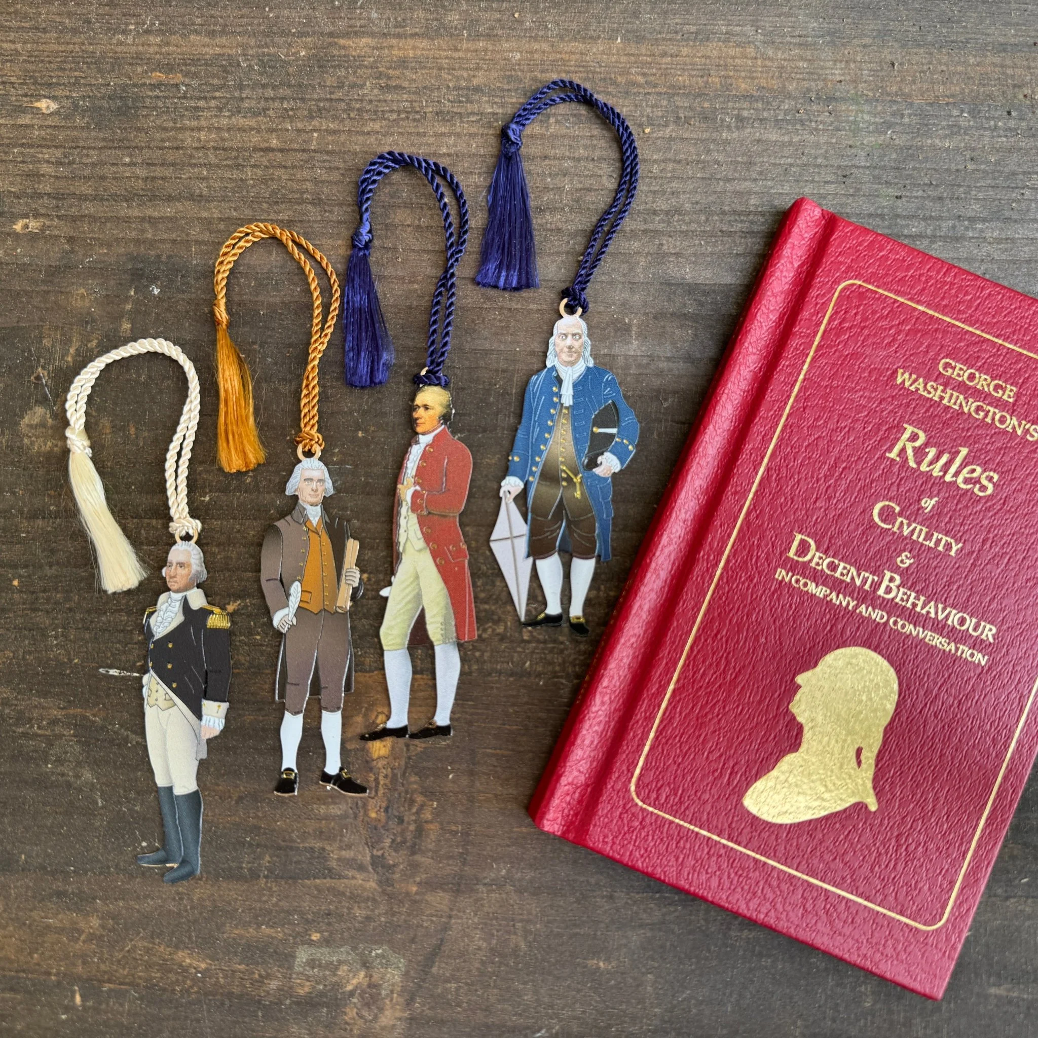 Ben Franklin Metal Bookmark - Image 4