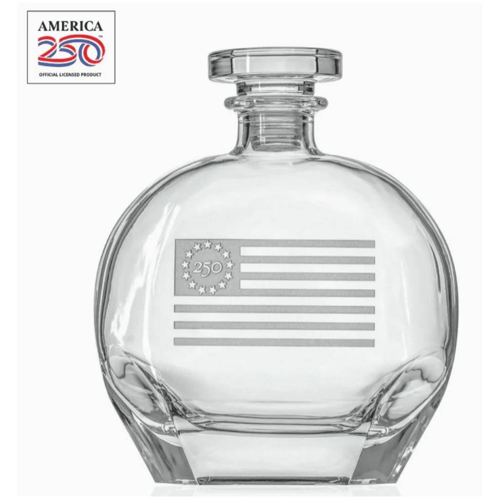 Decanter Whiskey Betsy Ross Flag 23oz - Image 2