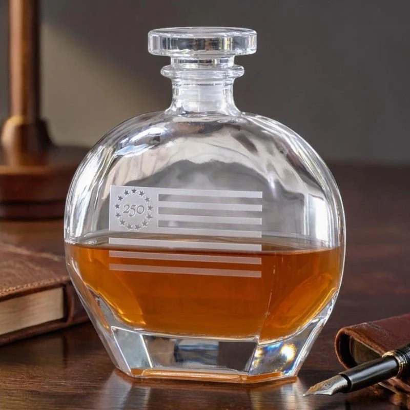 Decanter Whiskey Betsy Ross Flag 23oz - Image 3