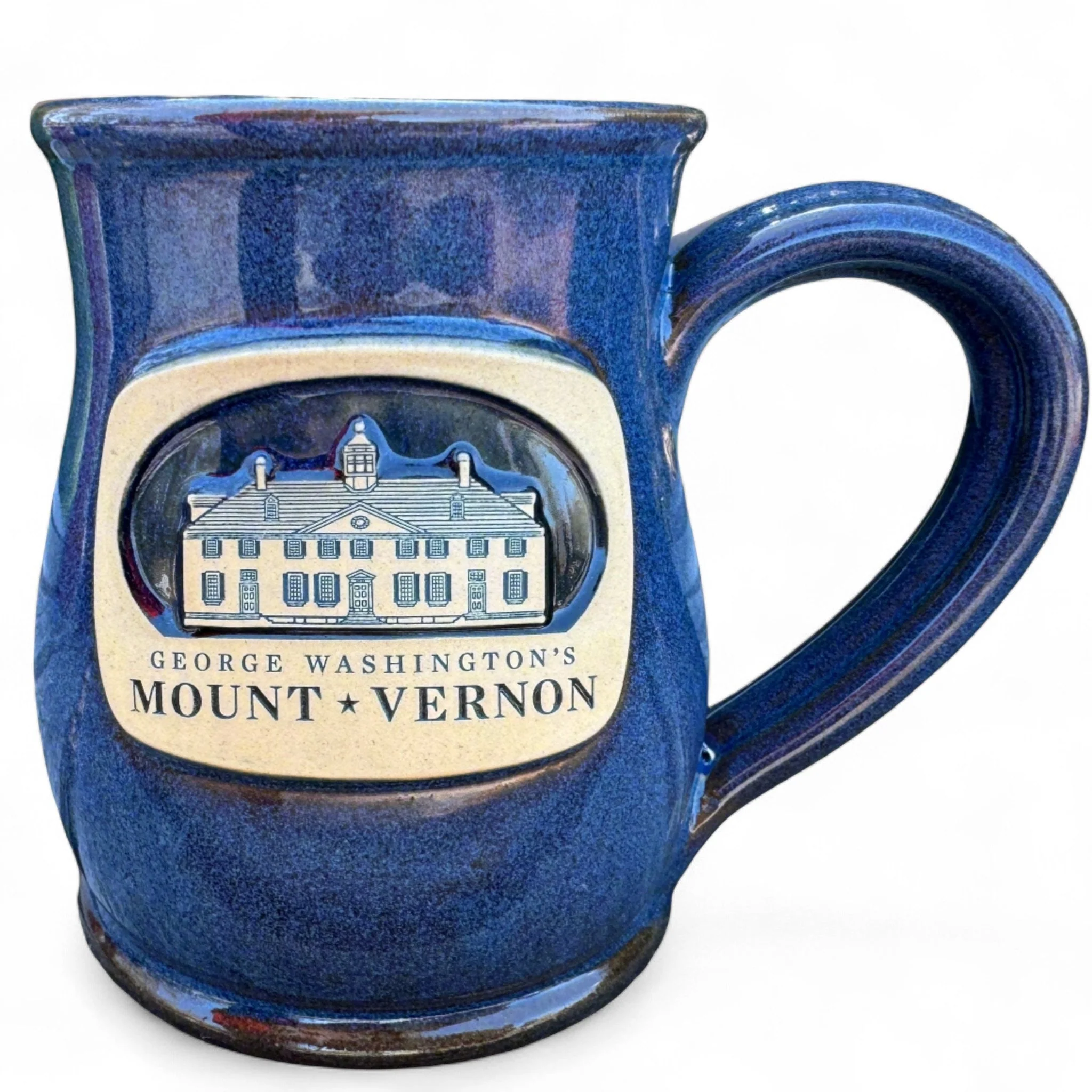 Mount Vernon Denim - Tall Belly Mug - Made In USA-