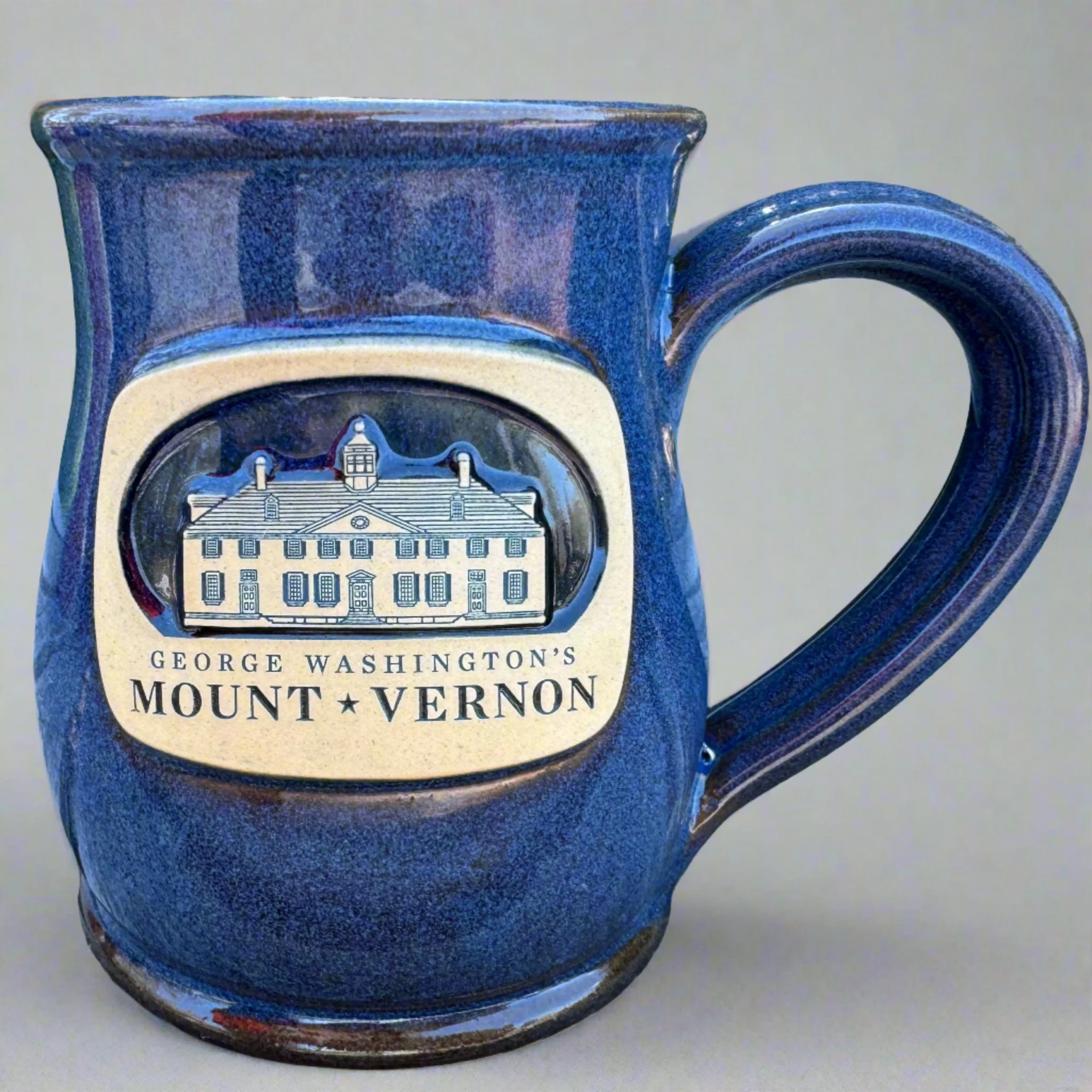 Mount Vernon Denim - Tall Belly Mug - Made In USA- - Image 2