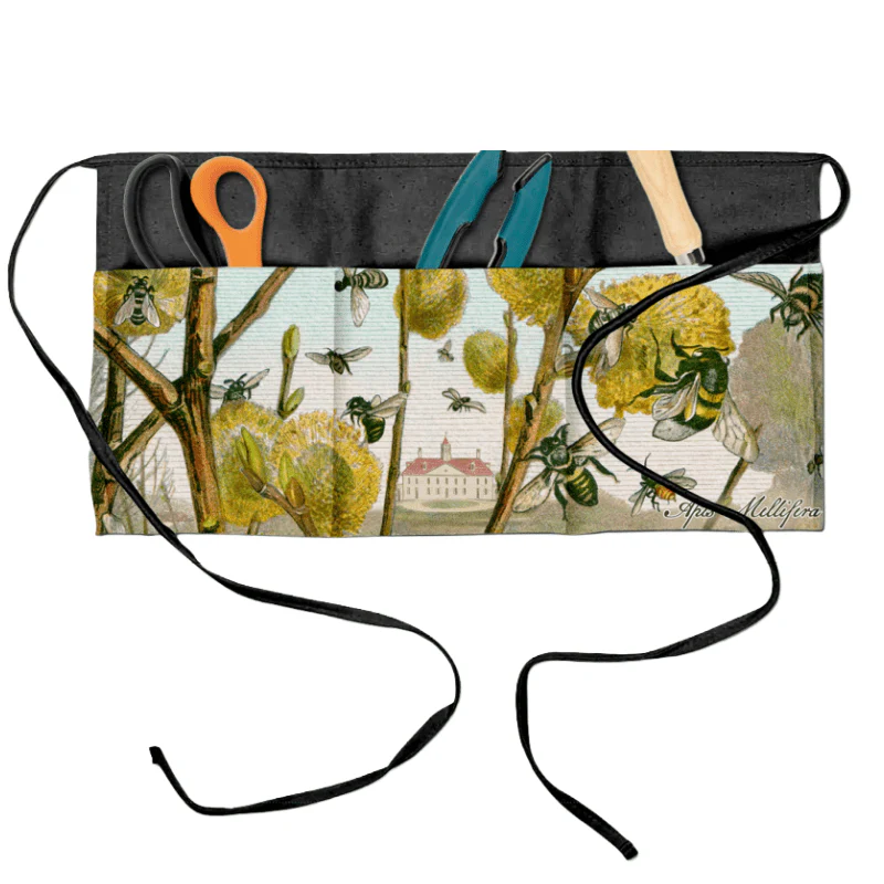 Mount Vernon Garden Bee Apron - Image 3