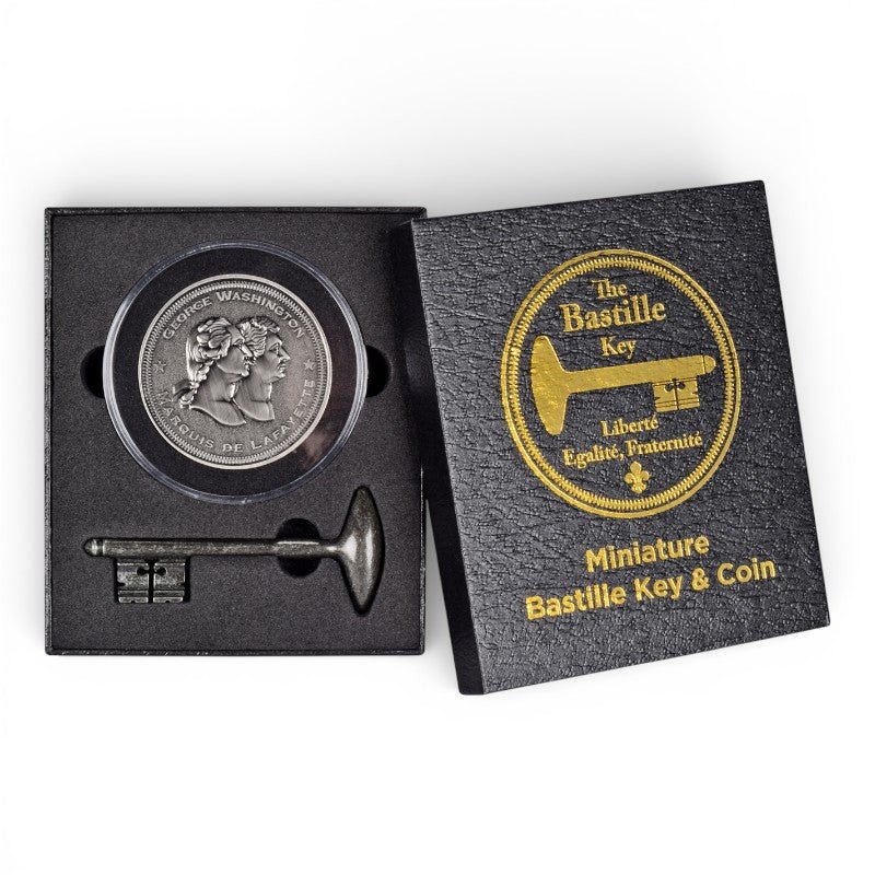 Bastille Key & Coin Set – George Washington Historical Collectible - Image 5
