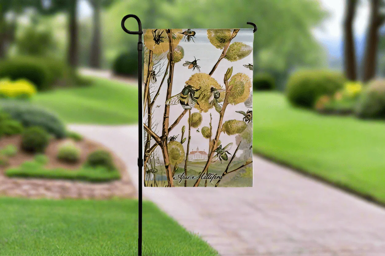 Mount Vernon Bee Garden Flag - Image 5