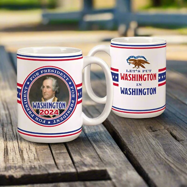 George Washington For President Mug - Image 3