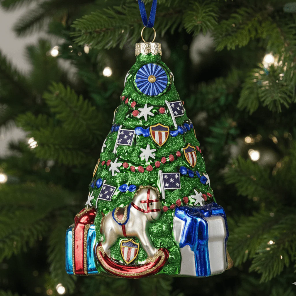 Commander in Chief Blown Glass Ornament