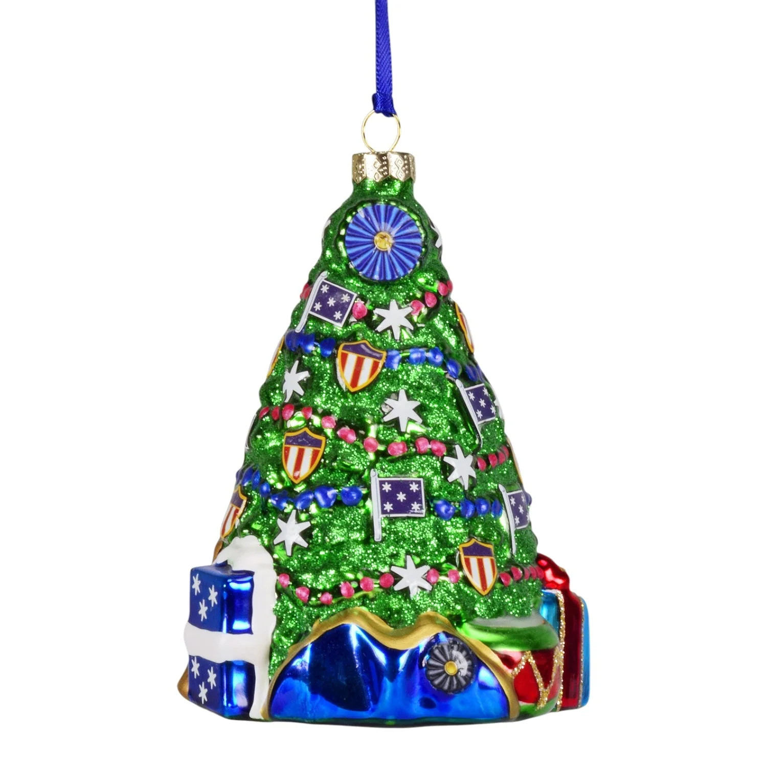 Commander in Chief Blown Glass Ornament - Image 2