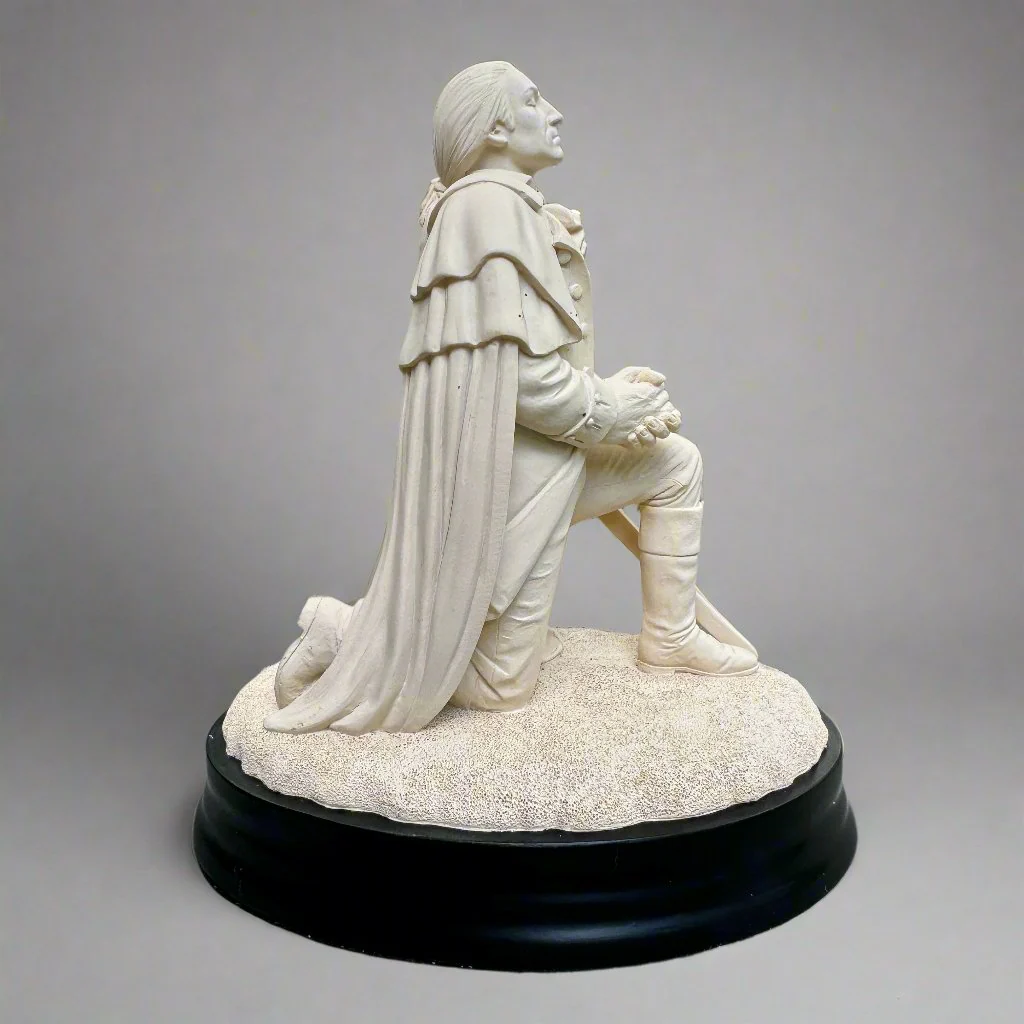 General George Washington Prayer Sculpture - Image 2