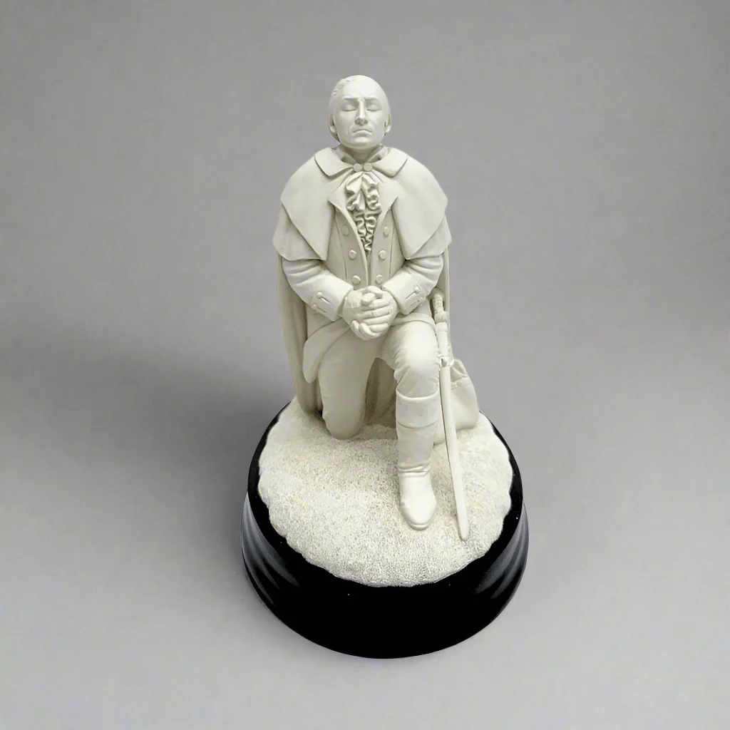 General George Washington Prayer Sculpture - Image 3