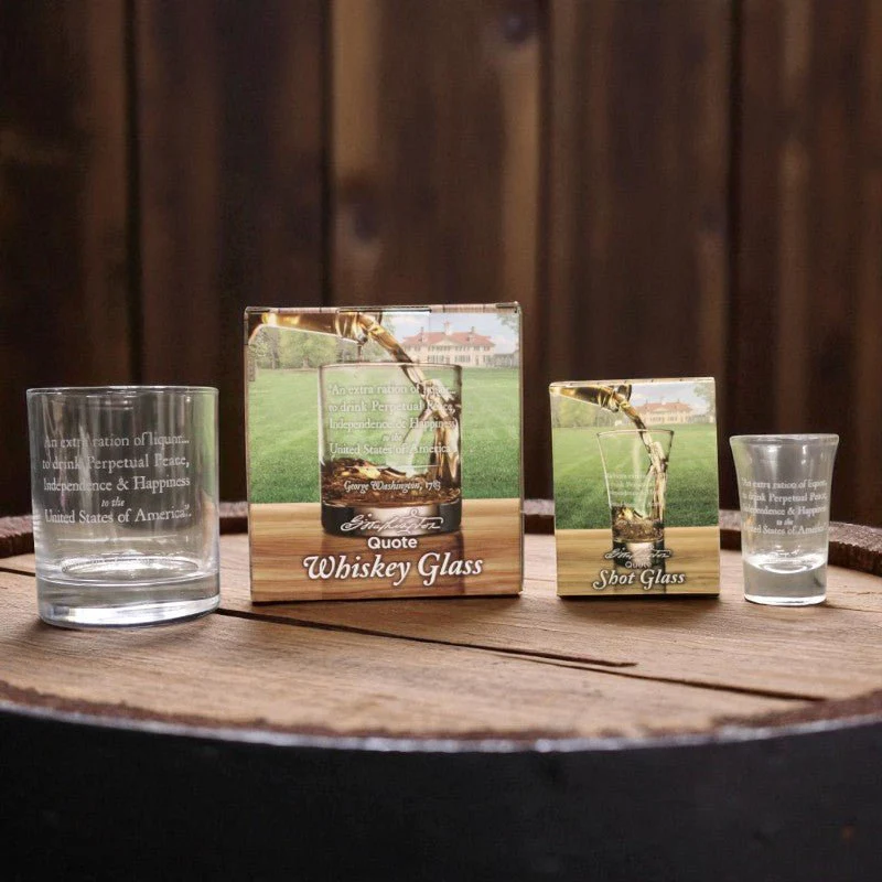 Shot Glass George Washington Quote - Image 3