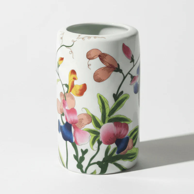Floral Pencil Holder Stand