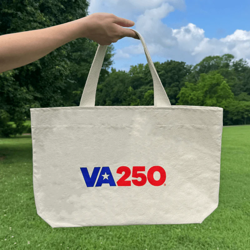 VA 250 Historic Museums Collaboration Tote Bag - Image 3