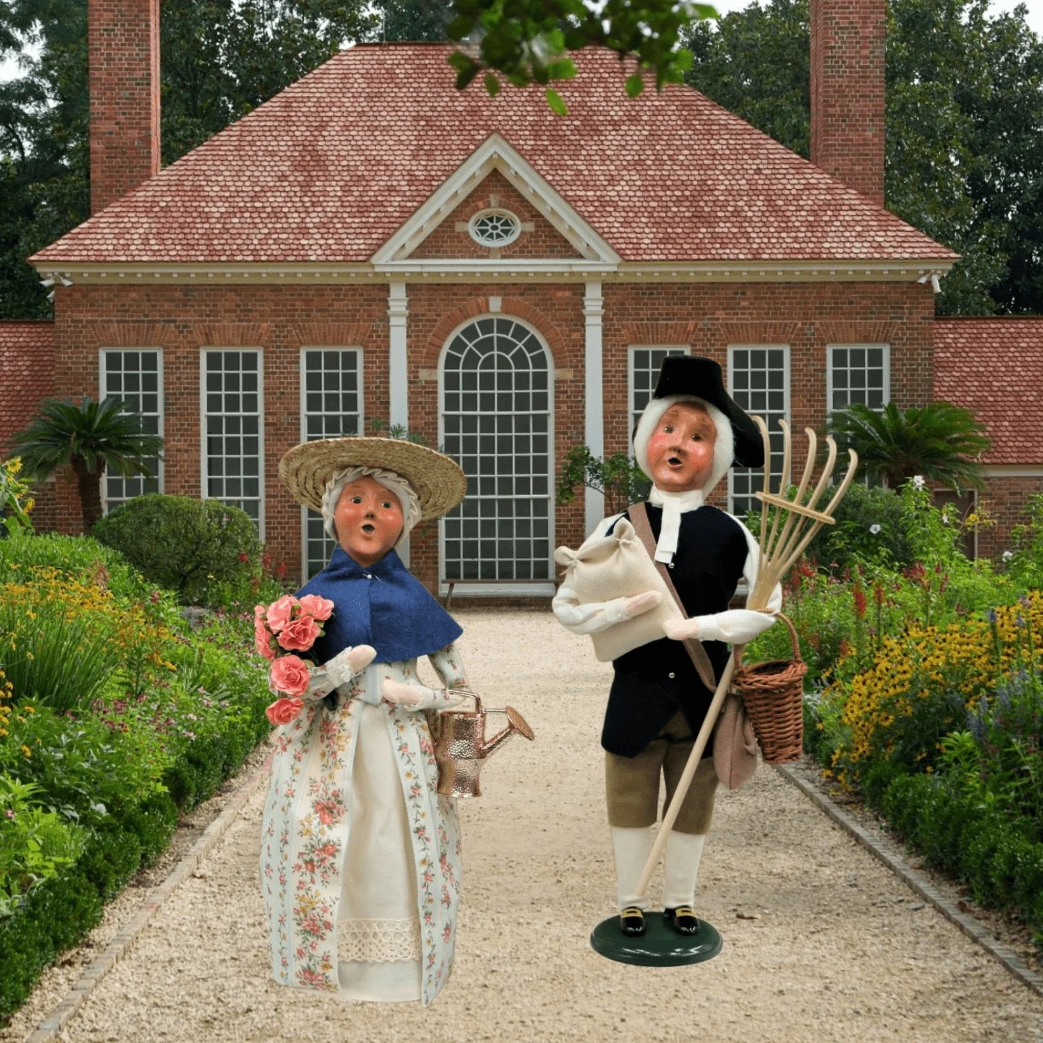 Farmer George Caroler by Byers' Choice - Image 4