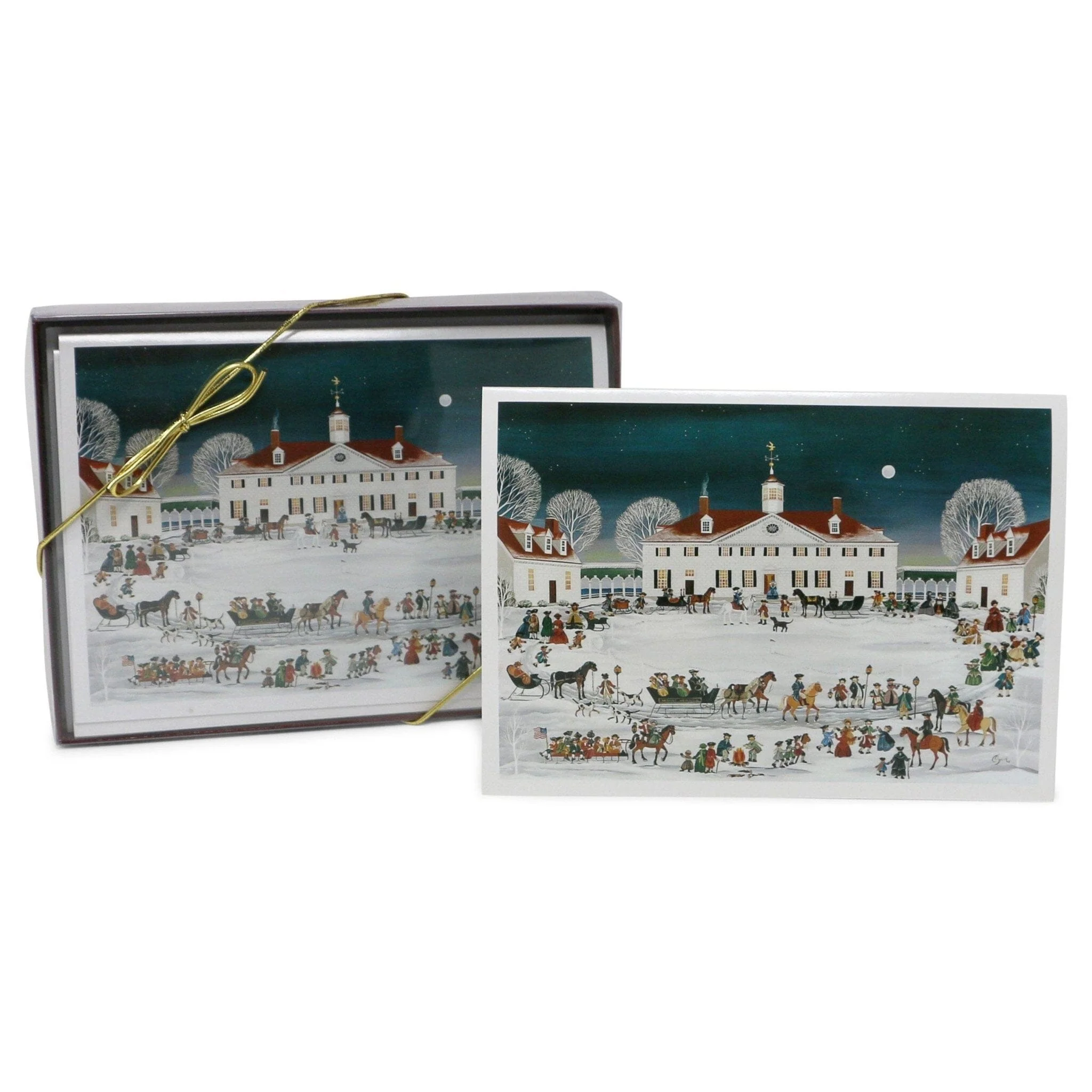 Folk Art Mount Vernon, West Front Christmas Cards - Image 2