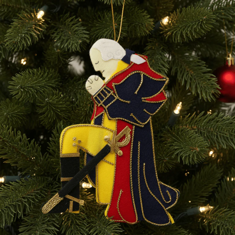 George Washington at Prayer Ornament