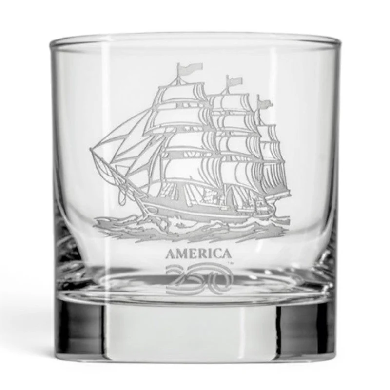 Glass Whiskey Tall Ship America 250 - Image 2