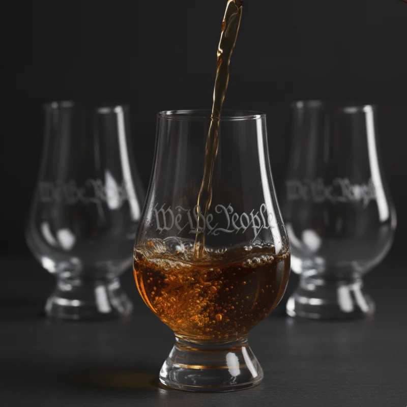 We the People Glencairn Whiskey Tasting Glass - Image 3